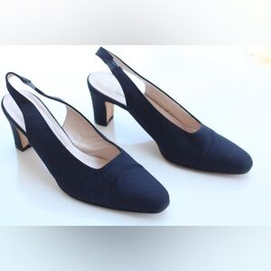 Amalfi sling back pumps